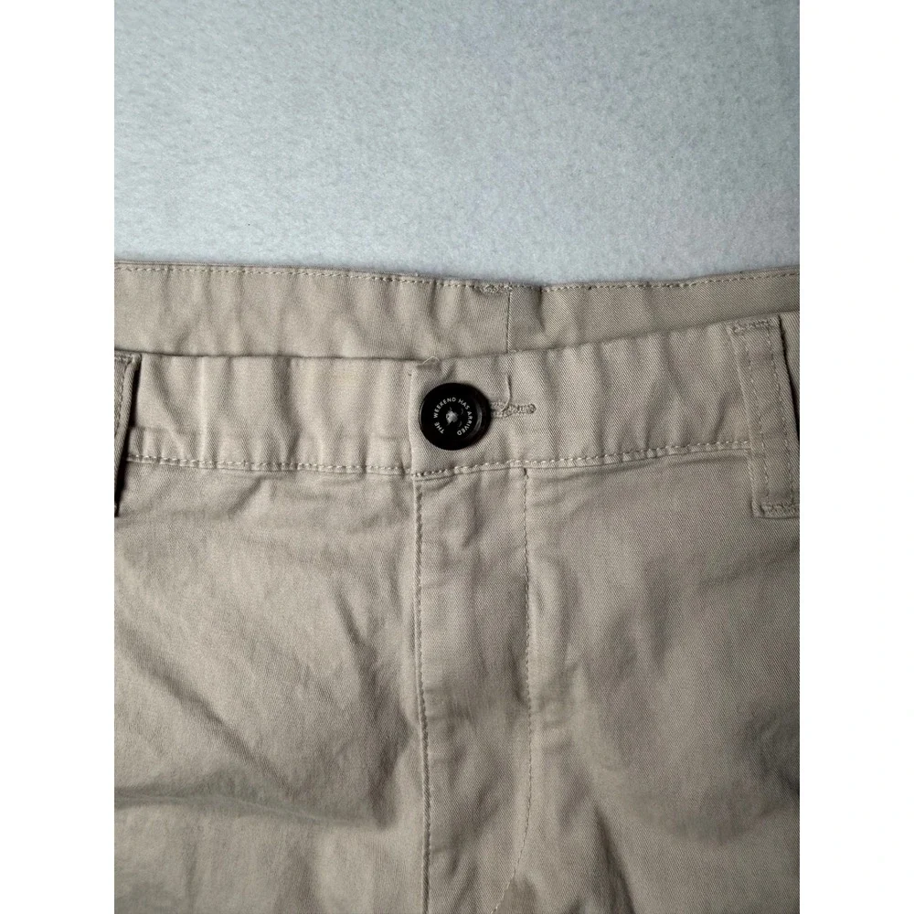 Chubbies Originals Khaki Tan Chino Shorts Mens 36 7 Inch Inseam Cotton Twill